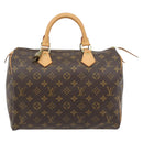 LOUIS VUITTON Monogram Speedy 30 Hand Bag M41526 LV Auth 181837SAV-13
