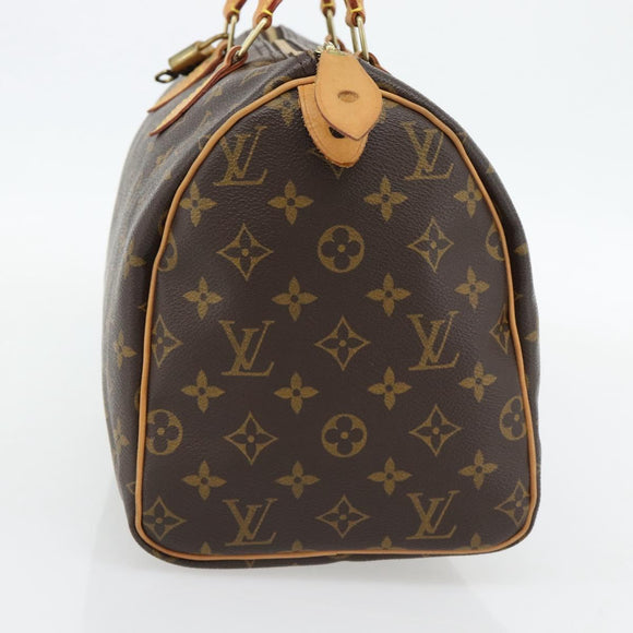 LOUIS VUITTON Monogram Speedy 30 Hand Bag M41526 LV Auth 181837SAV
