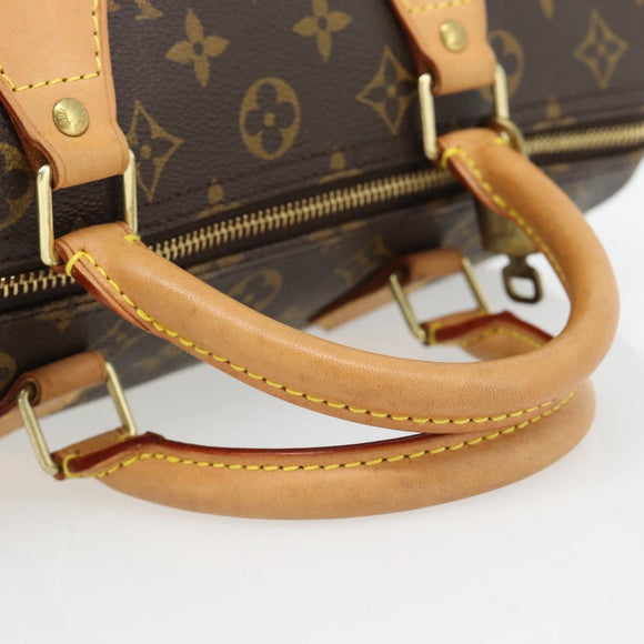 LOUIS VUITTON Monogram Speedy 30 Hand Bag M41526 LV Auth 181837SAV