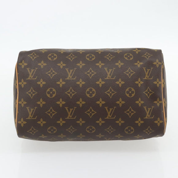 LOUIS VUITTON Monogram Speedy 30 Hand Bag M41526 LV Auth 181837SAV