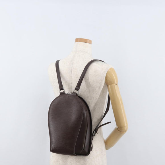 LOUIS VUITTON Epi Mabillon Rucksack Mokka M5223D LV Auth 181840A