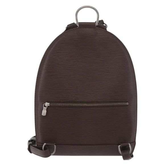 LOUIS VUITTON Epi Mabillon Rucksack Mokka M5223D LV Auth 181840A