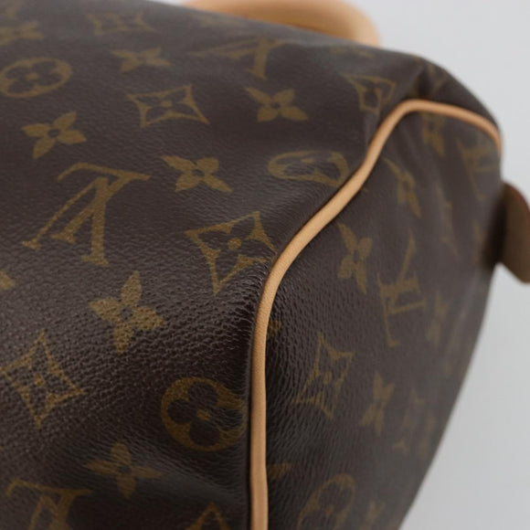 LOUIS VUITTON Monogram Speedy 25 Hand Bag M41528 LV Auth 181842SAV