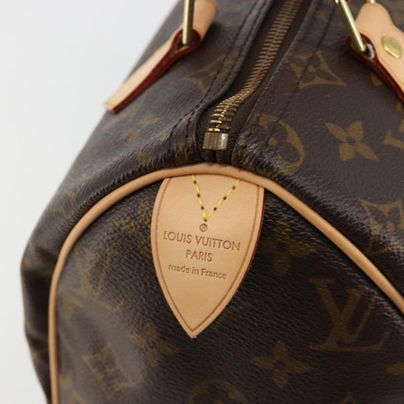 LOUIS VUITTON Monogram Speedy 25 Hand Bag M41528 LV Auth 181842SAV