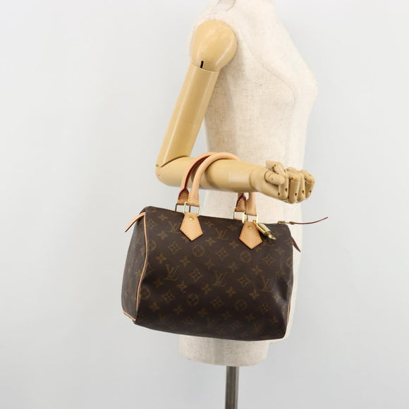 LOUIS VUITTON Monogram Speedy 25 Hand Bag M41528 LV Auth 181842SAV