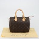LOUIS VUITTON Monogram Speedy 25 Hand Bag M41528 LV Auth 181842SAV-12
