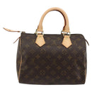 LOUIS VUITTON Monogram Speedy 25 Hand Bag M41528 LV Auth 181842SAV-2