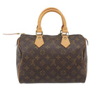 LOUIS VUITTON Monogram Speedy 25 Hand Bag M41528 LV Auth 181845SAV-2