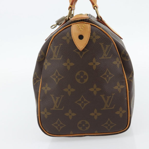 LOUIS VUITTON Monogram Speedy 25 Hand Bag M41528 LV Auth 181845SAV