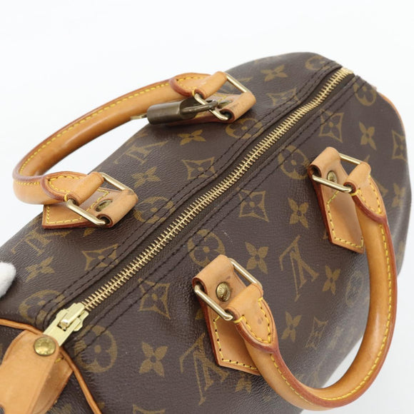 LOUIS VUITTON Monogram Speedy 25 Hand Bag M41528 LV Auth 181845SAV