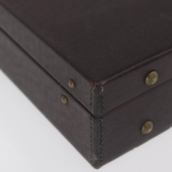 LOUIS VUITTON Taiga President Briefcase Acajou M30006 LV Auth 181846