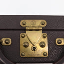 LOUIS VUITTON Taiga President Briefcase Acajou M30006 LV Auth 181846-16
