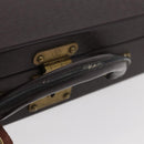 LOUIS VUITTON Taiga President Briefcase Acajou M30006 LV Auth 181846-7