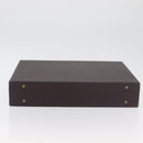 LOUIS VUITTON Taiga President Briefcase Acajou M30006 LV Auth 181846-9