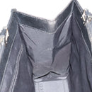 GUCCI GG Canvas Tote Bag Black Silver 002 1073 Auth 181850-20