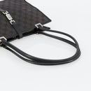 GUCCI GG Canvas Tote Bag Black Silver 002 1073 Auth 181850-7