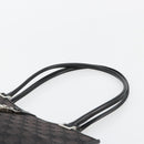 GUCCI GG Canvas Tote Bag Black Silver 002 1073 Auth 181850-14