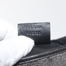 GUCCI Jackie Shoulder Bag Velor Gray Silver 001 3306 Auth 181851A-21
