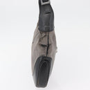 GUCCI Jackie Shoulder Bag Velor Gray Silver 001 3306 Auth 181851A-5