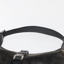 GUCCI Jackie Shoulder Bag Velor Gray Silver 001 3306 Auth 181851A-8