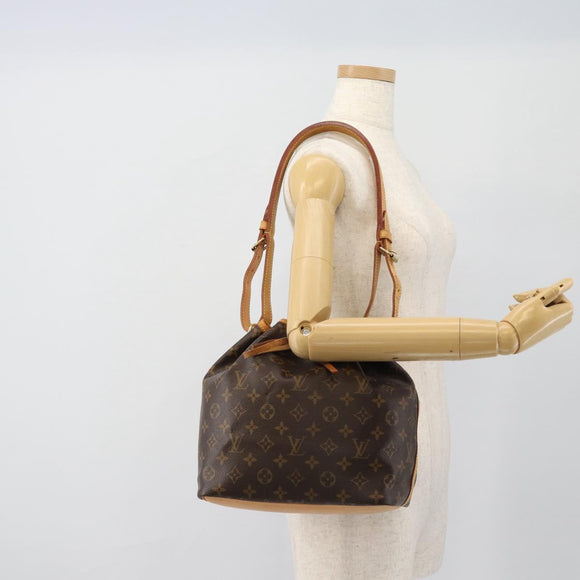LOUIS VUITTON Monogram Petit Noe Shoulder Bag M42226 LV Auth 181855SAV