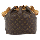 LOUIS VUITTON Monogram Petit Noe Shoulder Bag M42226 LV Auth 181855SAV-3