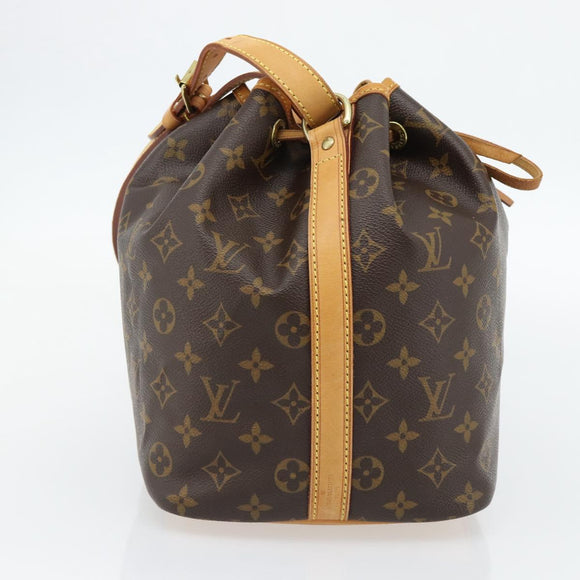 LOUIS VUITTON Monogram Petit Noe Shoulder Bag M42226 LV Auth 181855SAV