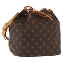 LOUIS VUITTON Monogram Petit Noe Umhängetasche M42226 LV Auth 181858SAV-1