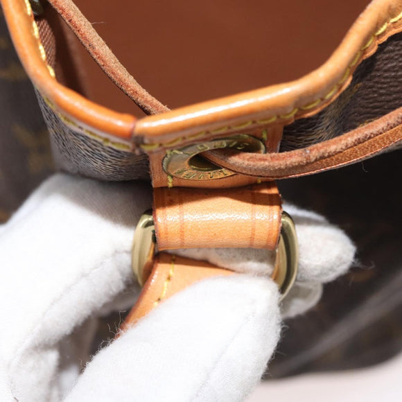 LOUIS VUITTON Monogram Petit Noe Umhängetasche M42226 LV Auth 181858SAV