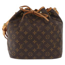 LOUIS VUITTON Monogram Petit Noe Umhängetasche M42226 LV Auth 181858SAV-2