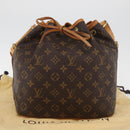 LOUIS VUITTON Monogram Petit Noe Umhängetasche M42226 LV Auth 181858SAV-21