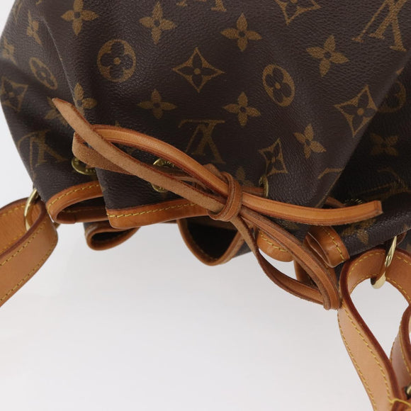 LOUIS VUITTON Monogram Petit Noe Umhängetasche M42226 LV Auth 181858SAV