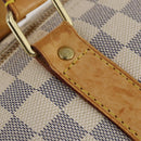 LOUIS VUITTON Damier Azur Keepall 50 Boston Bag N41430 LV Auth 181864-14