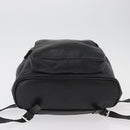 GUCCI Jackie Backpack Leather Black Silver 003 0245 Auth 181865A-5