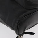 GUCCI Jackie Backpack Leather Black Silver 003 0245 Auth 181865A-17