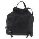 GUCCI Jackie Backpack Leather Black Silver 003 0245 Auth 181865A-2