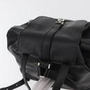GUCCI Jackie Backpack Leather Black Silver 003 0245 Auth 181865A-6