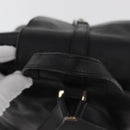 GUCCI Jackie Backpack Leather Black Silver 003 0245 Auth 181865A-7