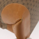 GUCCI Micro GG Supreme Tote Bag PVC Beige Gold Auth 181868-11