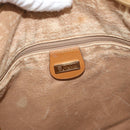 GUCCI Micro GG Supreme Tote Bag PVC Beige Gold Auth 181868-17