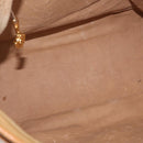 GUCCI Micro GG Supreme Tote Bag PVC Beige Gold Auth 181868-18