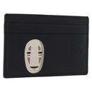 LOEWE Studio Ghibli Collaboration KAONASHI Card Case Leather Black Auth 181877SM-1