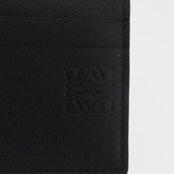 LOEWE Studio Ghibli Collaboration KAONASHI Card Case Leather Black Auth 181877SM