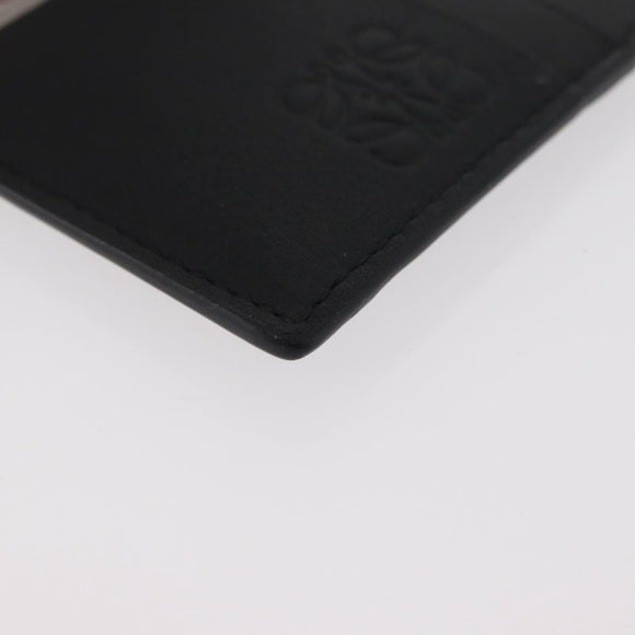 LOEWE Studio Ghibli Collaboration KAONASHI Card Case Leather Black Auth 181877SM