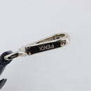 FENDI Shoulder Strap Leather 31.9"" Navy Auth 181881M-9