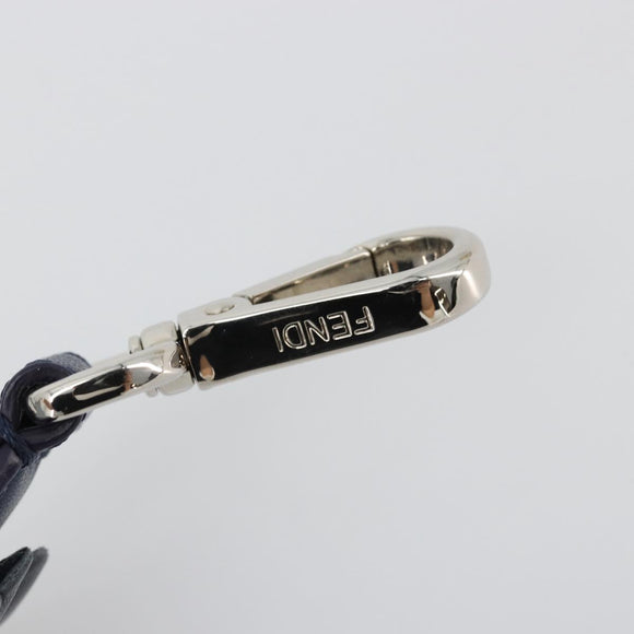 FENDI Shoulder Strap Leather 31.9"" Navy Auth 181881M