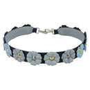 FENDI Shoulder Strap Leather 31.9"" Navy Auth 181881M-2