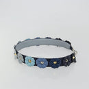 FENDI Shoulder Strap Leather 31.9"" Navy Auth 181881M-4