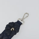FENDI Shoulder Strap Leather 31.9"" Navy Auth 181881M-5