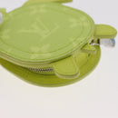 LOUIS VUITTON LV Turtle Tassenbedeltje Leer Geel M02526 LV Auth 181882SM-11